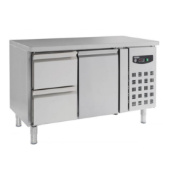 Chladící stůl CS700 136cm dveře/zásuvky +2/+8°C