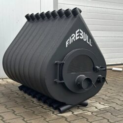 Teplovzdušná kamna Firebull S18 , 45kW/900m3 Prosklená
