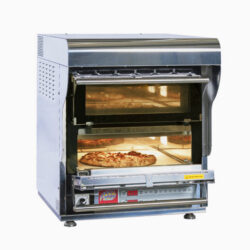 Dvojitá pec na pizzu s vestavěnou digestoří 230 V - 4.1 kW