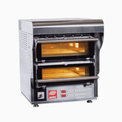 Dvojitá pec na pizzu s vestavěnou digestoří 230 V - 4.1 kW