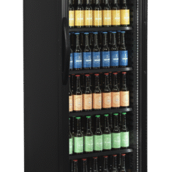 Chladicí skříň prosklené dveře Tefcold CEV435