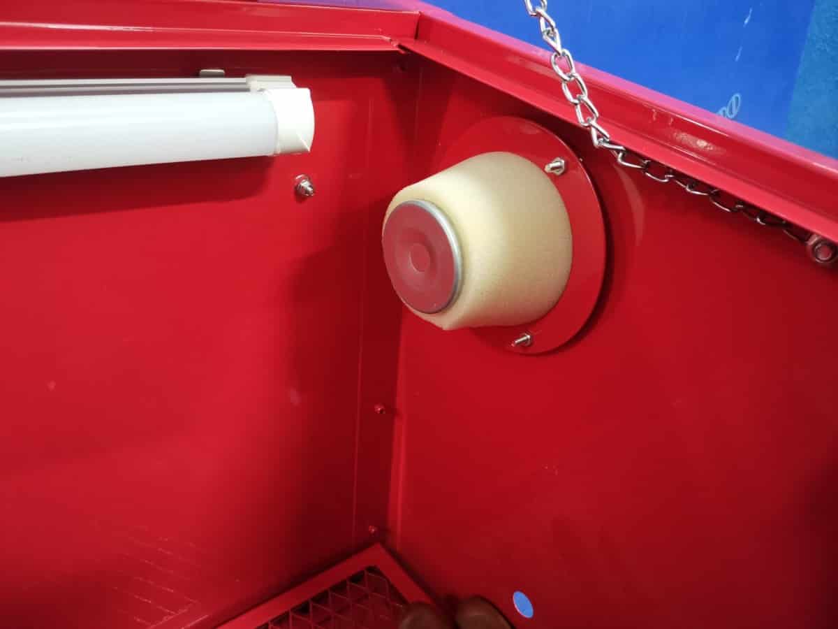 Pískovací box 90l včetně pískovací pistole