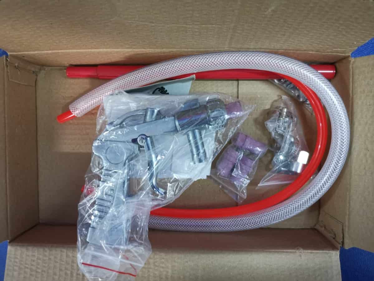 Pískovací box 90l včetně pískovací pistole