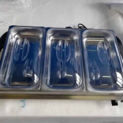 Elektrická ohřívací deska 3x GN 1/3