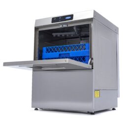 Podstavná myčka nádobí - 50 x 50 cm - s čerpadlem na oplachování - digitální displej - 400V