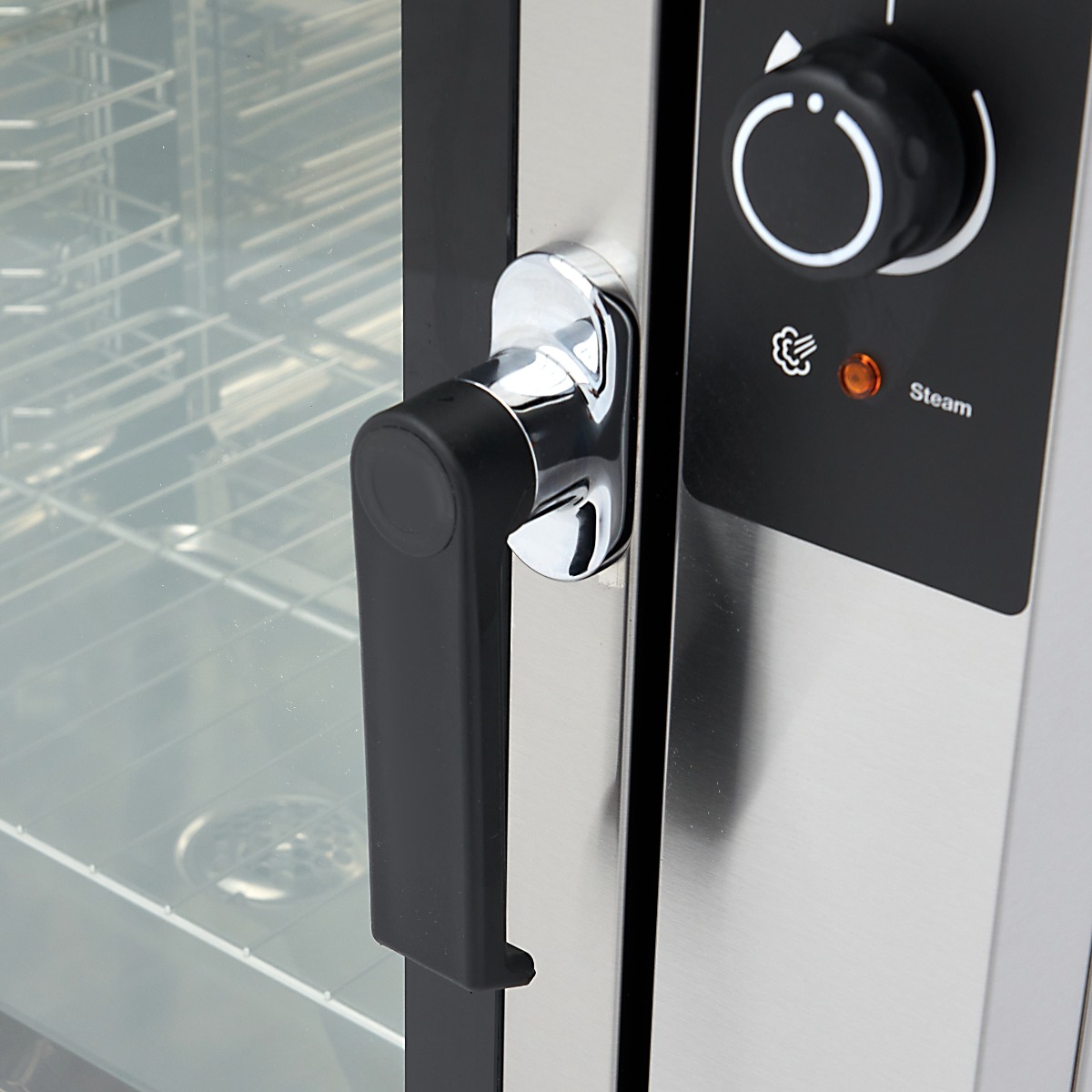 Kombinált gőzpároló – 10 tepsihez alkalmas (1/1 GN / 60 x 40 cm) – Analóg – 400V - Image 18