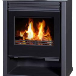 Krbová kamna VICTORIA Rubin Lux, černá