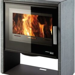 Kachlová kamna JONSBO, černá Mastek