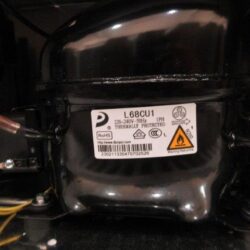 Chladnička porsklená CS ZWART 7455A