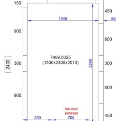 Chladící box CS 1500X2400X2010