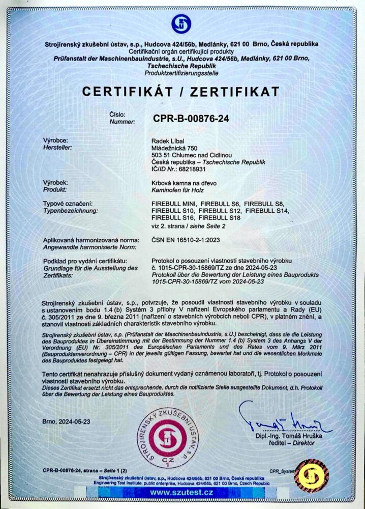 Teplovzdušná kamna Firebull S16 , 37kW/750m3 Prosklená