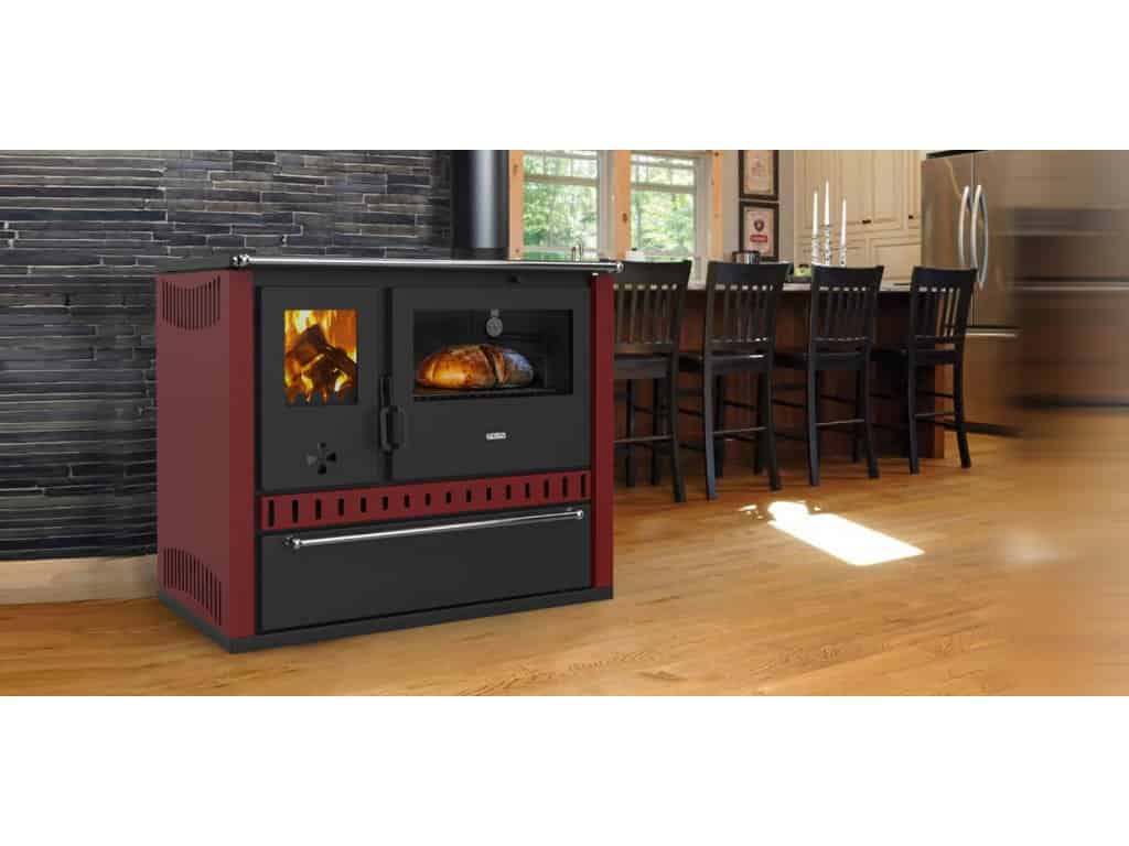 Sporák na tuhá paliva s výměníkem PRITY GT W10 FI S DR