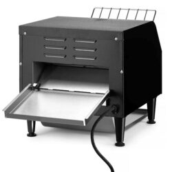 Dvojitý přechodový toastovač, HENDI, Černá