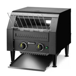 Dvojitý přechodový toastovač, HENDI, Černá
