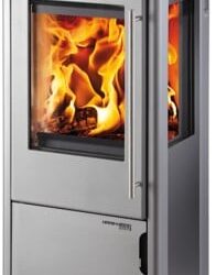 Krbová kamna EIFFEL černá/šedá