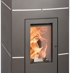 Kamna na pelety HSP 6 RUEDA RLU, antracit/bílá vč. WLAN