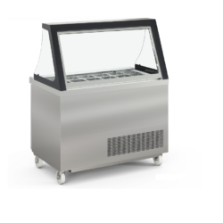 Chladící stůl / vitrína SDTP-48-18-LGL  123cm