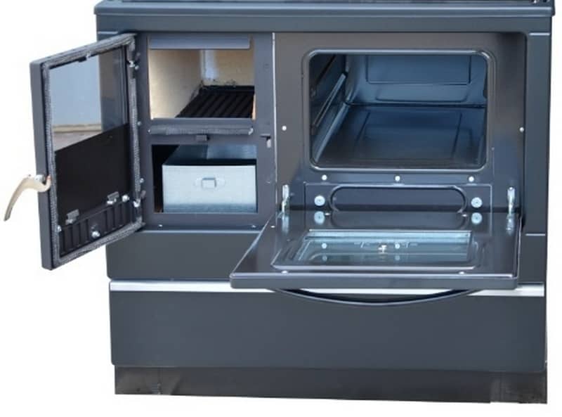 OKONOM 85 FIKO Excellent černý levý s ocelovou deskou