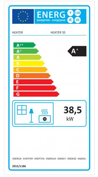 Teplovzdušná kamna HEATER - 35 kW
