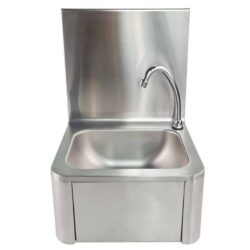 Závěsné nerez umyvadlo se zadní stěnou