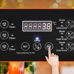 Výrobníky ledové tříště 3 x 12L výstup 72 šálků, 220V 1300W