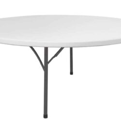Bufetový stůl kulatý skládací, HENDI