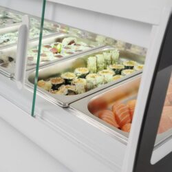 Chladící vitrína na sushi 5 x GN, Arktic