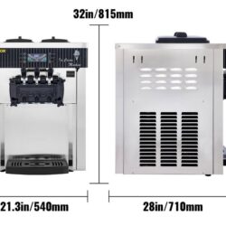 Stroj na výrobu točené zmrzliny 2x6 L