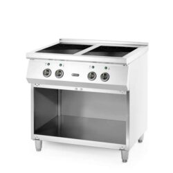 Indukční sporák se 4 hořáky, HENDI, 400V/17000W