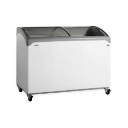 Pultová mraznička prosklené oblé víko TEFCOLD NIC 401 SCEB