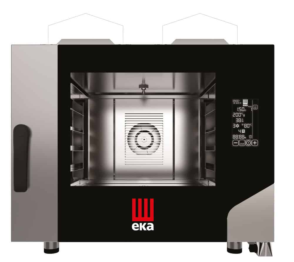 Plynový konvektomat Millennial Black Mask Bakery 4x60x40 cm