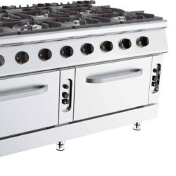 CS900 Sporák plynový s plyn. Toubouu 8 hořáků