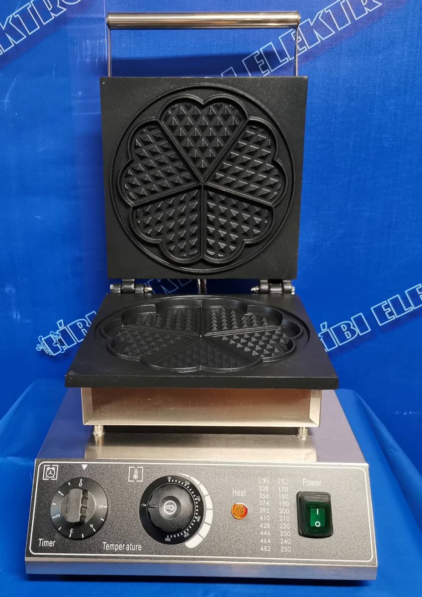 Vaflovač, výrobník srdíčkových vaflí 1750W