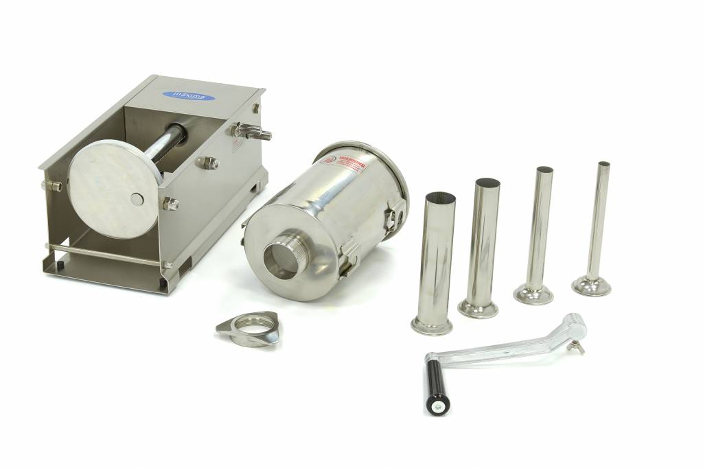 3 l-es kolbásztöltő tartály - vízszintes - 4 töltőcsővel - Image 6