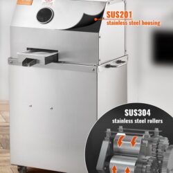 Elektrický odšťavňovač na cukrovou třtinu 800W