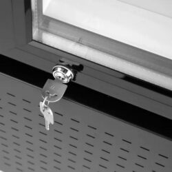 Lednice prosklená s osvětleným panelem, Arktic, 254L