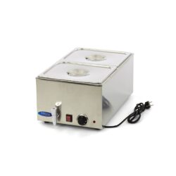 Bain Marie s kohoutkem - včetně sady 2 x 1/2 GN