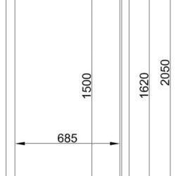 Mraznička CS SS -1400L ENERGY LINE