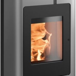 Kamna na pelety HSP VIANO, antracit/černá vč. WLAN