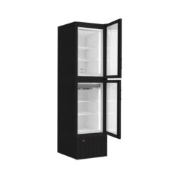 Chladnička / mraznička skleněnými dvířky DUO VDTT