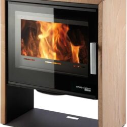 Kachlová kamna JONSBO, černá/Woodstone Prestige