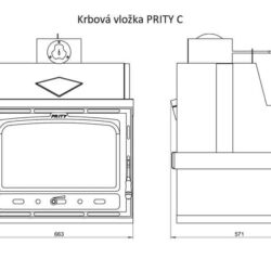 Krbová vložka PRITY C