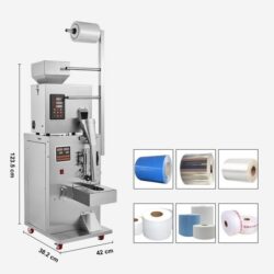 Automatický stroj na balení prášku 1-100g