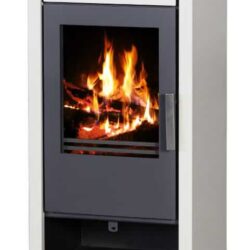 Krbová kamna VICTORIA Vanessa Lux slonová kost